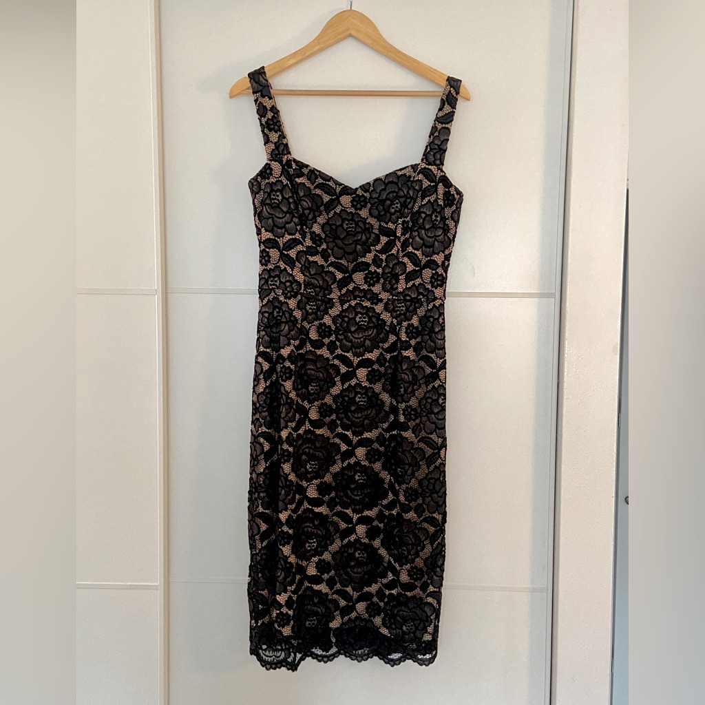 Dress The Population Nicole Sheath Cocktail Dress, Size Xl